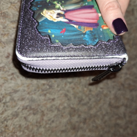 Loungefly Malificient Backpack and Wallet - Picture 13 of 16